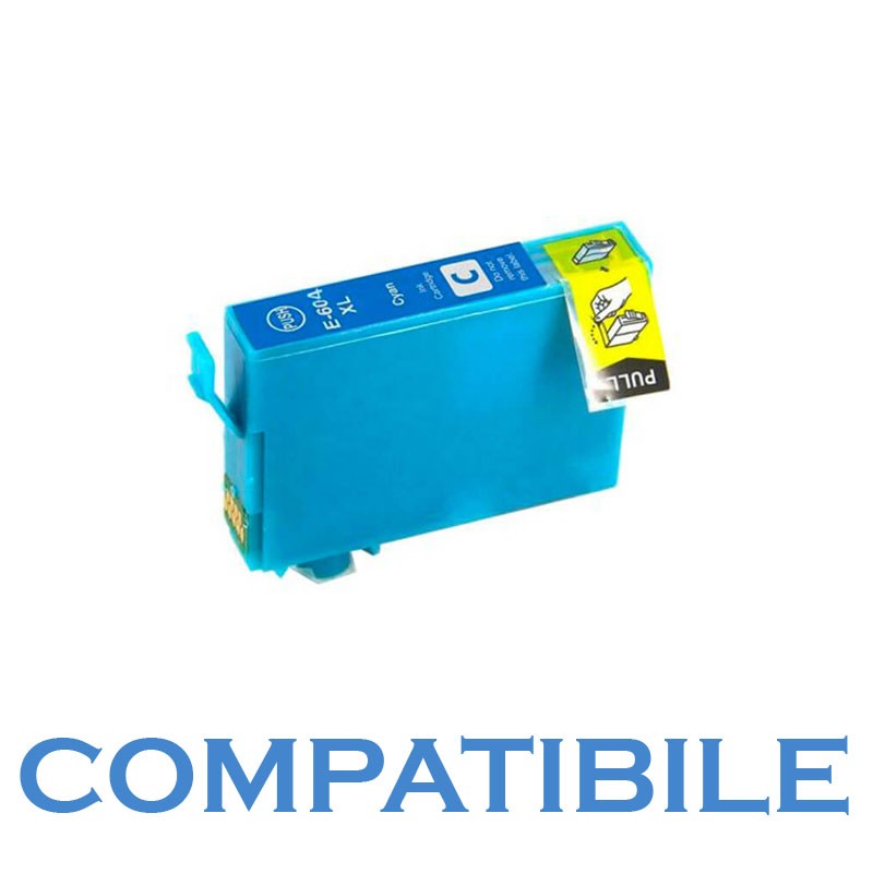 CARTUCCIA EPSON T604XL CIANO COMPATIBILE