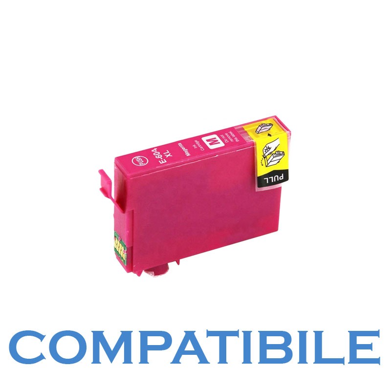 CARTUCCIA EPSON T604XL MAGENTA COMPATIBILE