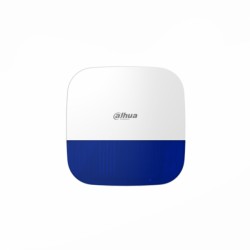 SIRENA ESTERNA DAHUA AIRSHIELD ARA13-W2-868 - RADIO, 110 DB, STATO IMPIANTO, BIANCO E BLU