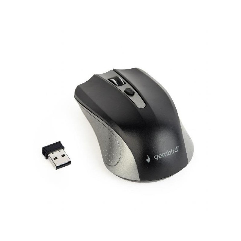 MOUSE GEMBIRD WIRELESS NERO USB OTTICO MUSW-4B-04-GB