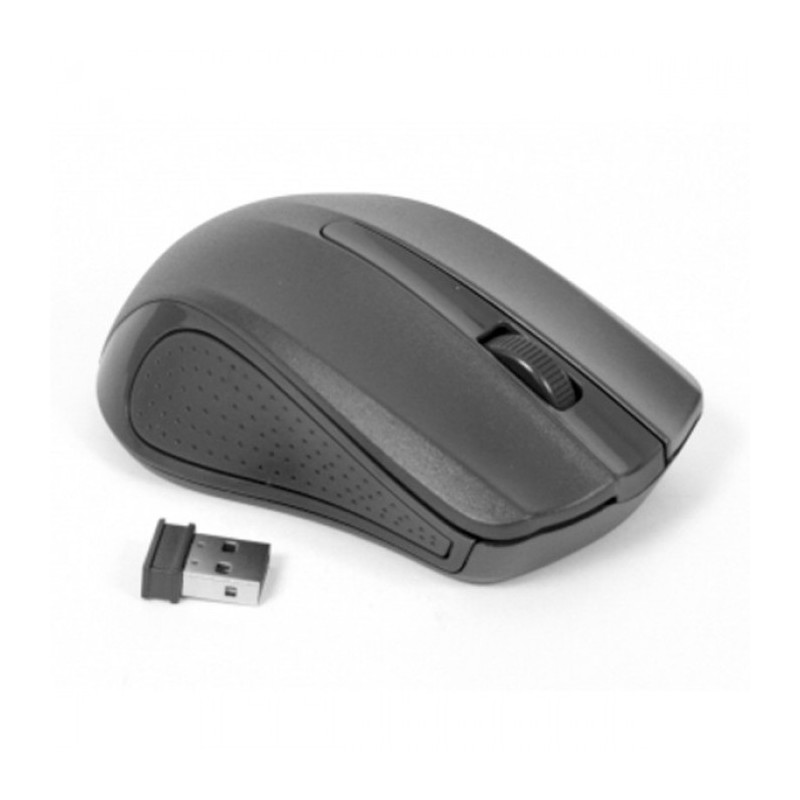 MOUSE OMEGA WIRELESS NERO USB OTTICO OM0419B