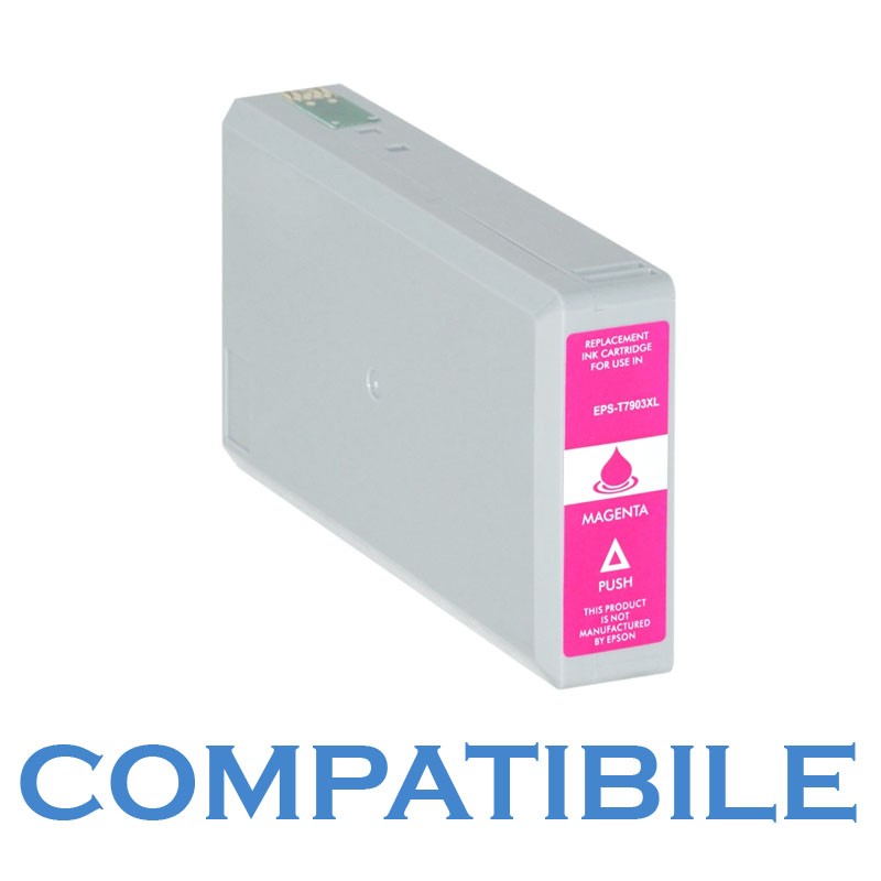 CARTUCCIA EPSON T7903 MAGENTA COMPATIBILE