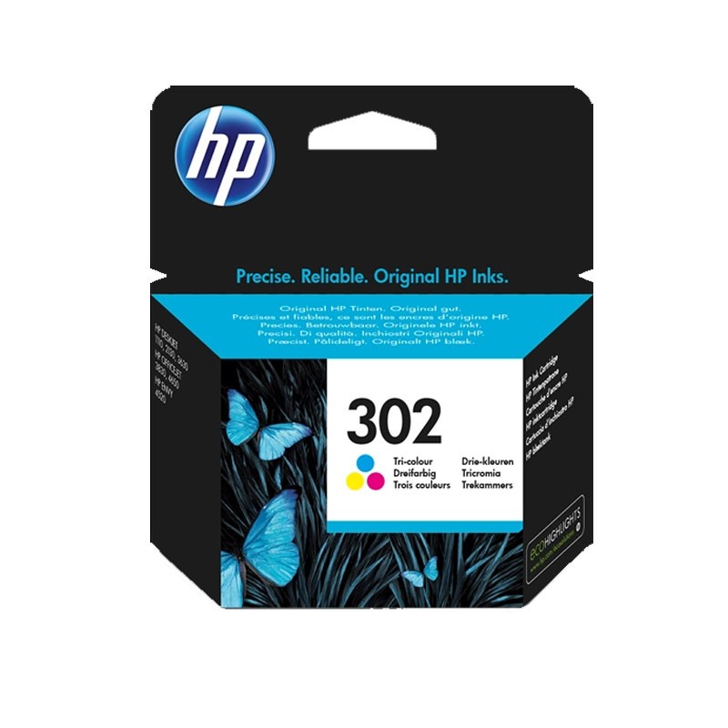 CARTUCCIA HP 302 COLORE ORIGINALE